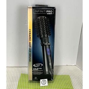 Conair InfinitiPro Ceramic Hot Air Brush 2 in. Rotate Spin Air New Opened Box J